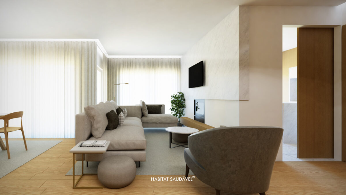 Apartamento da Granja Sala