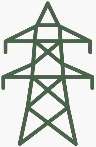 linhas de energia eletrica