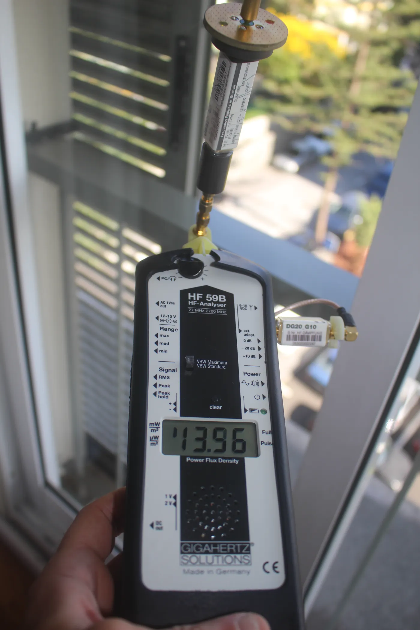 medicao de contaminacao eletromagnetica